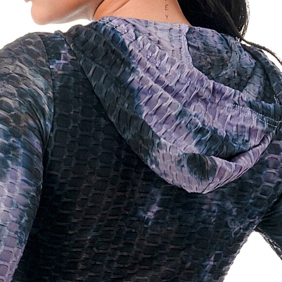 NWT Activewear Women's Stretchy Tie Dye 2PC Workout Set, Tracksuits, Gym S/M/L - Picture 4 of 7